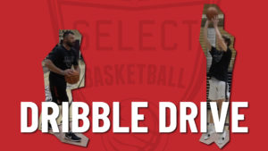 This basketball drill incorporates multiple skill sets including dribbling, kick-out passes, and drift passing & spacing.