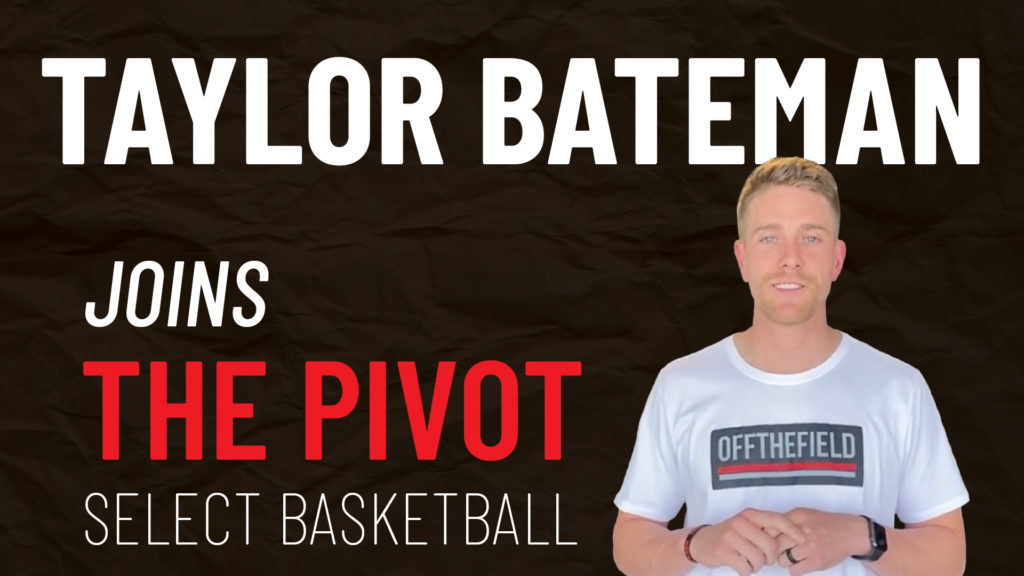 sports training with taylor bateman off the field